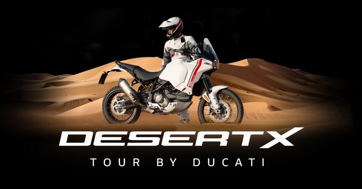 ducati desertx tour