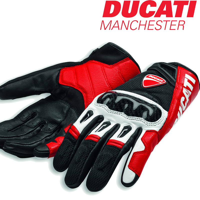 2019 Ducati Company C1 Red/White/Black Gloves