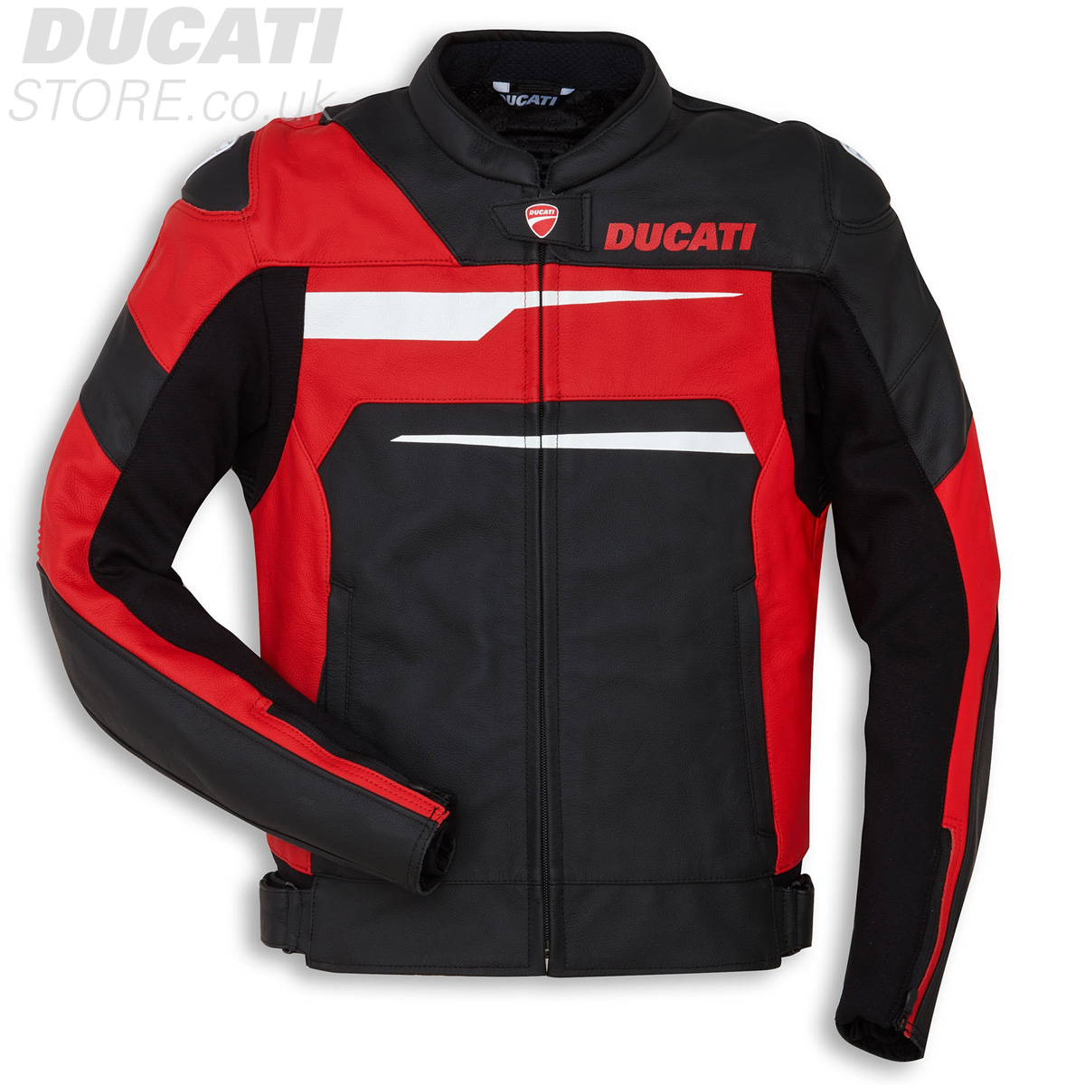 Ducati Jacket Speed Evo C1 Black-Red