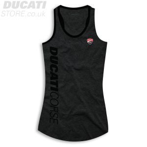 Womens Ducati DC Power T-Shirt Black 98769910 XL 